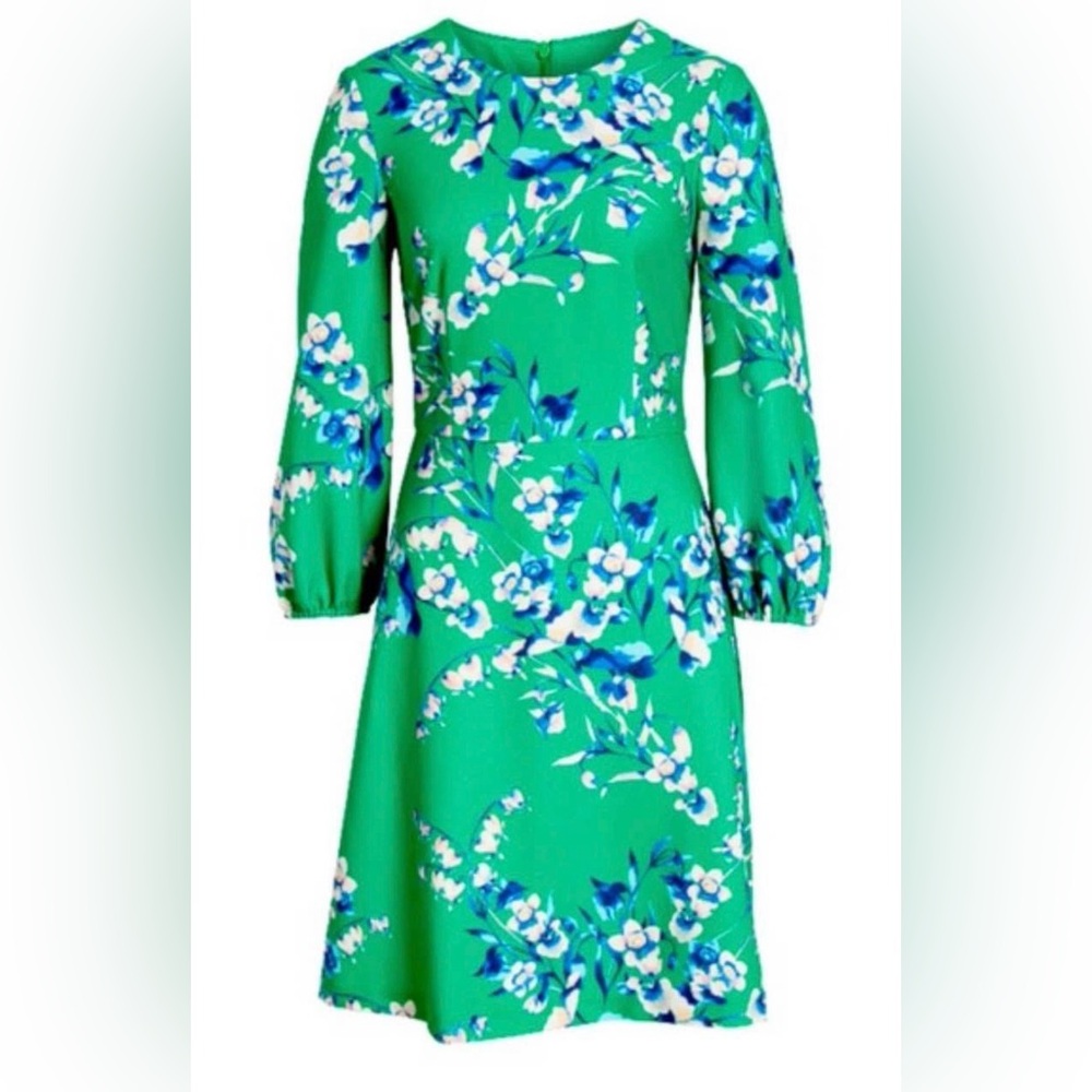 Green Floral Eliza J Dress